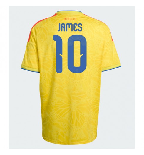 Kolumbia James Rodriguez #10 Kotipaita MM-kisat 2026 Lyhythihainen Kolumbia James Rodriguez #10 Kotipaita MM-kisat 2026 Lyhythihainen